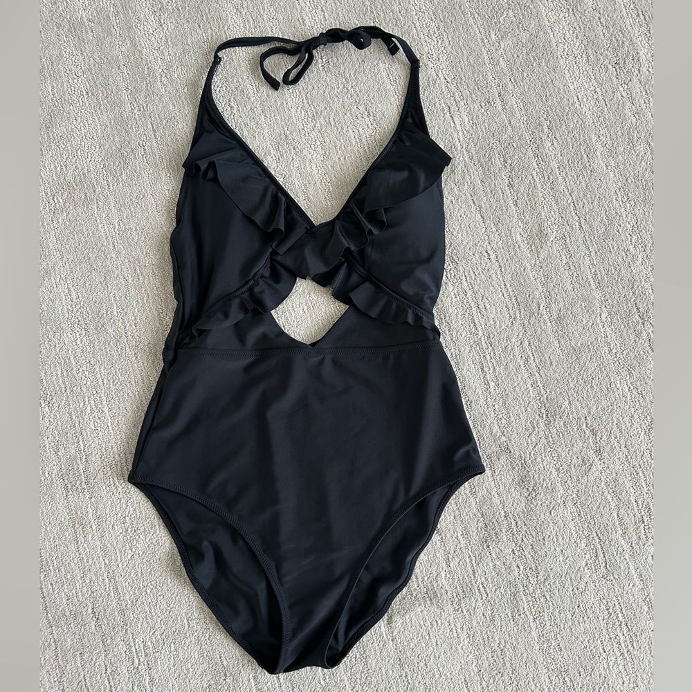 Aerie black one piece swimsuit